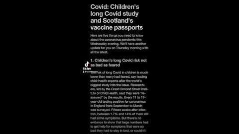 Covid-19 and Children In UK