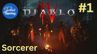 Diablo 4 Livestream #1 | Sorcerer | Let's Play! | Durant Gaming