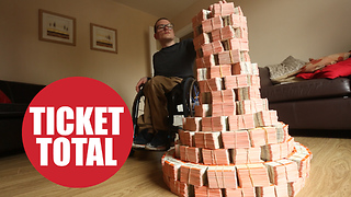 A teenager's world record attempt for the largest train ticket collection