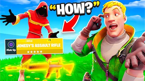 I Trolled With *SECRET* NEW Fortnite Gun..