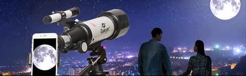 Gskyer Astronomical Refracting Telescope, 70mm Aperture 400mm AZ Mount