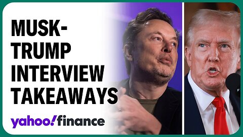 Trump, Musk interview on X: Key takeaways