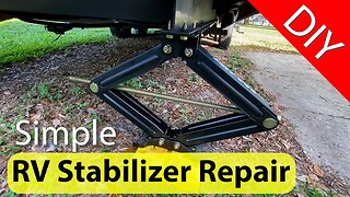 RV Stabilizer Repair - DIY - Straight forward and simple