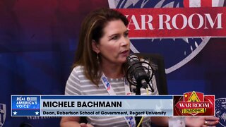 Michele Bachmann on Roe v. Wade; the Power of Prayer