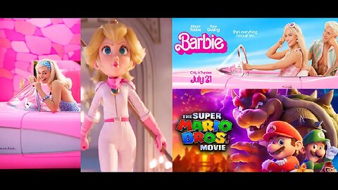 BARBIE vs. PEACH - Barbie Movie Set to Defeat The Super Mario Bros Movie Top-Grossing 2023 Film