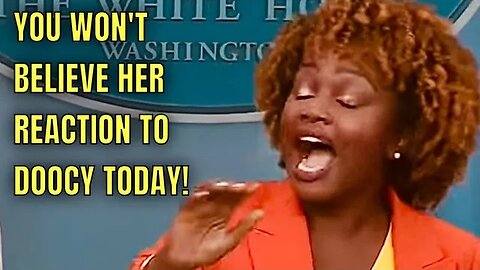 Doocy TRIGGERED Karine Jean-Pierre today during Press Briefing!