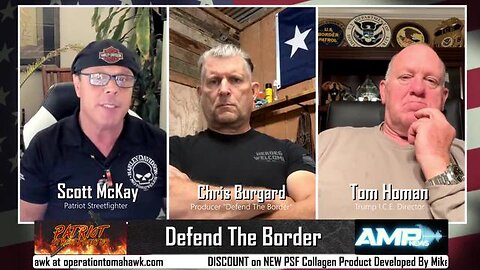 PATRIOT STREETFIGHTER W/ FILMMAKER CHRIS BURGARD & TRUMP ICE DIRECTOR TOM HOMAN