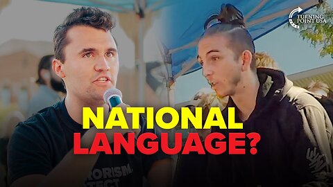 Should English Be the Official Language of the U.S.? 👀 Charlie Kirk vs. College Student