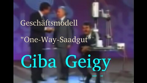 Geschäftsmodell mit dem "One-Way-Saadgut" - Ciba Geig - 80er, Sendung "Report", ARD/ZDF