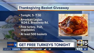 Get free Thanksgiving food from Herozona