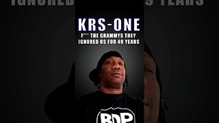 KRS One Shuns Grammy Hip Hop 50 Show | Hip Hop Legends Speak Out Against Grammy Neglect #shorts