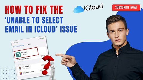 How to Fix the 'Unable to Select Email in iCloud' Issue? | Help Email Tales