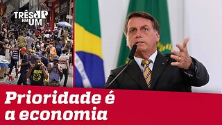 Bolsonaro diz que 2ª onda de COVID-19 no Brasil é conversinha