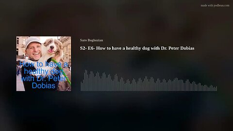 How to have a healthy dog with Dr. Peter Dobias
