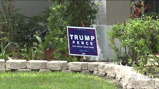 Police report filed after Trump signs stolen from Fort Myers neighborhood