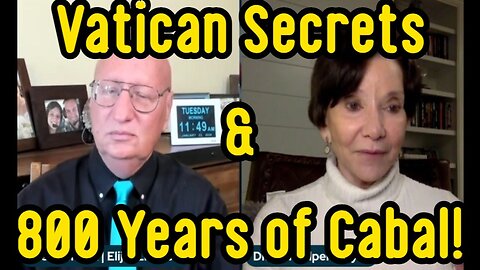 DR. JAN HALPER-HAYES: Vatican Secrets & 800 Years of Cabal!