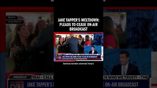 Jake Tapper's Meltdown: Pleads to Cease On-Air Broadcast