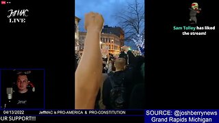 LIVE: BLM in the streets for Patrick Lyoya P2 and shooting footage | Grand Rapids Michigan | USA |