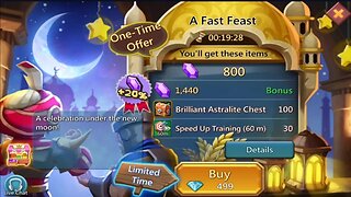 Lords Mobile ~ Daily Packs And Chest Opening 80 Jewel Chests