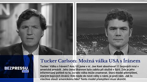 Tucker Carlson: Možná válka USA s Íránem