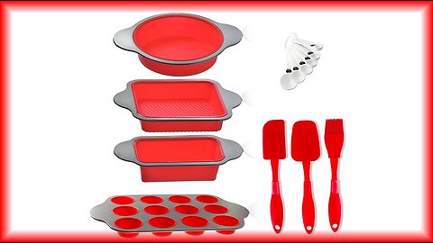 *GIVEAWAY* Silicone Baking Pans and Utensils by Boxiki Kitchen 🎁