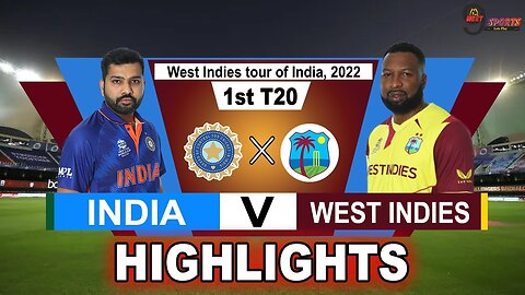 India Vs West Indies 1st t20 Match Full Highlights | IND vs WI 2023