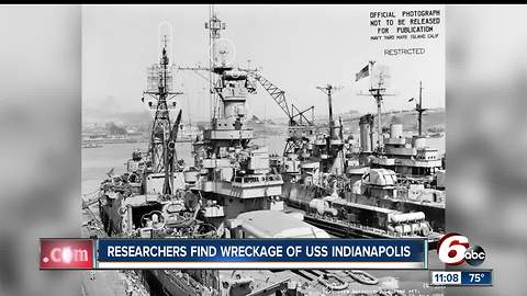 Billionaire finds USS Indianapolis in the Philippine Sea 72 years after it sunk