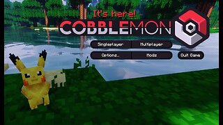 Cobblemon a Minecraft Survival Series - S1 Ep1 : Bulbasaur Let's GO!