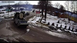 Russian military vehicles in Ukraine