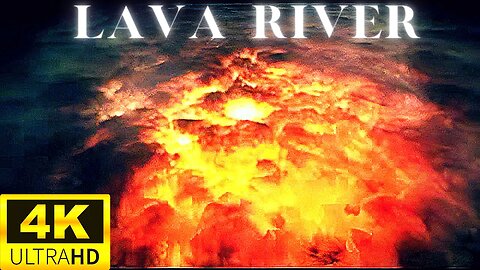 Animated Lava River sounds and imagery to help calm you down.