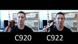 Logitech C920 vs C922 Pro Stream Webcam Shootout