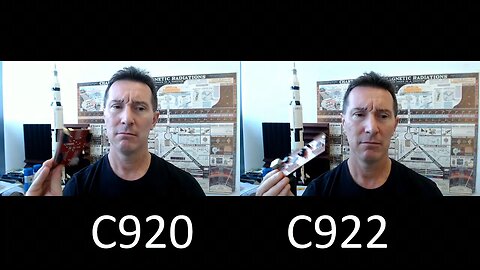 Logitech C920 vs C922 Pro Stream Webcam Shootout
