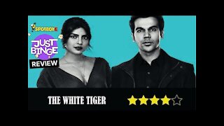 The White Tiger Review-Punjabi | Priyanka Chopra | Rajkummar Rao | Just Binge Review | SpotboyE