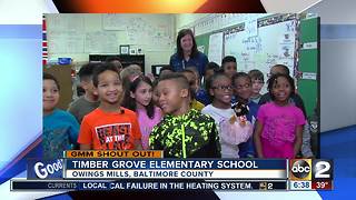 Good morning from Timber Grove Elementary School!