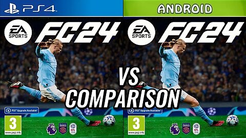 EA FC 24 PS4 Vs Android
