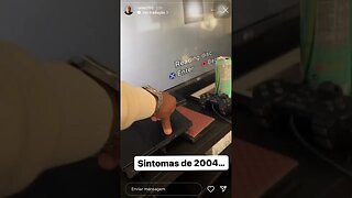 Raiam jogando no Ps2 | Raiam Santos