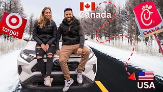 1,305KM Road Trip from Canada Through the USA 🇺🇸