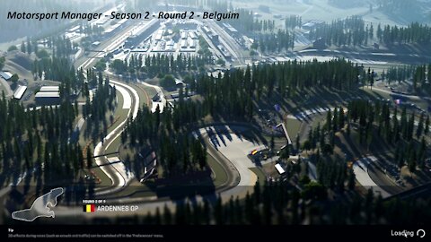 Motorsport Manager - Season 2 - Round 2 - Belgium