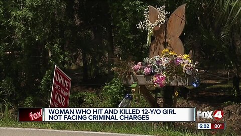 Woman who hit and killed a 12 year old gets a ticket