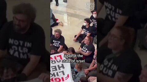 Palestinian Protesters Accused of 'Insurrection' After Demonstration on Capitol Grounds | Shorts