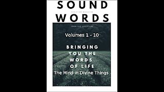 Sound Words, The Mind in Divine Things