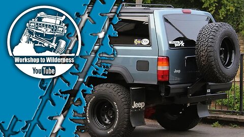 Ep:03 - Jeep Cherokee XJ Overland Build - Rear Tire Carrier Install