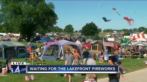Thousands expected for lakefront fireworks