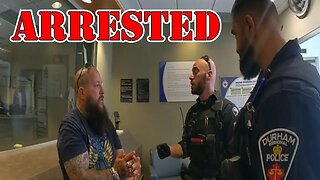 Arrested and Evidence Deleted