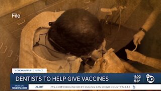 Dentists to help give vaccines