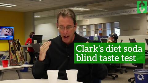 Clark's diet soda taste test