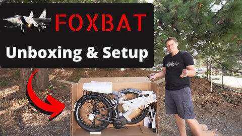 Easy Set Up Of The 1000w FOXBAT Electric Bike