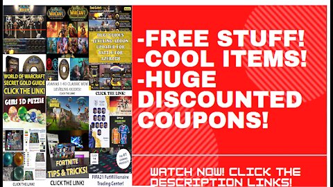 FREE STUFF, COOL ITEMS & HUGE DISCOUNTED COUPONS COLLECTION #2