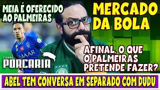 🚨MERCADO DA BOLA💥AFINAL, O APLEMIRAS VAI OU NÃO SE REFORÇAR? 🐷 MEIA É OFERECIDO 🐷 DUDU CONTRA TRIKAS