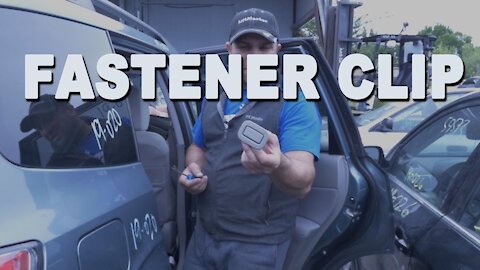 How to remove a rear seat fastener clip - Subaru Forester